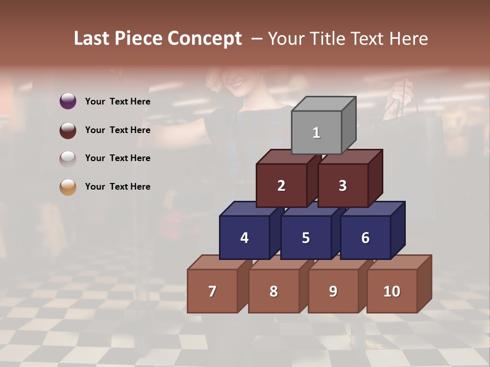 Look Consumerism Smiling PowerPoint Template