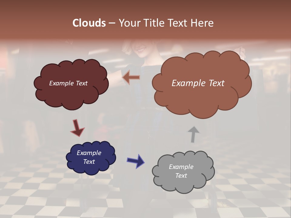 Look Consumerism Smiling PowerPoint Template