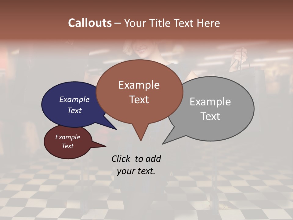 Look Consumerism Smiling PowerPoint Template