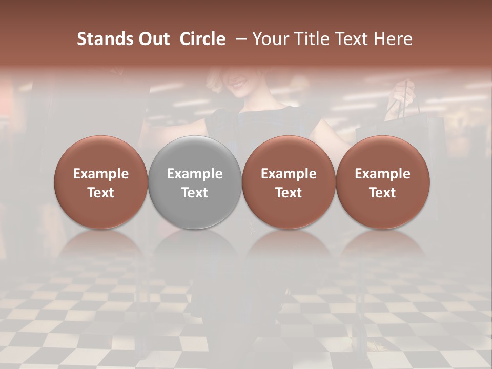 Look Consumerism Smiling PowerPoint Template