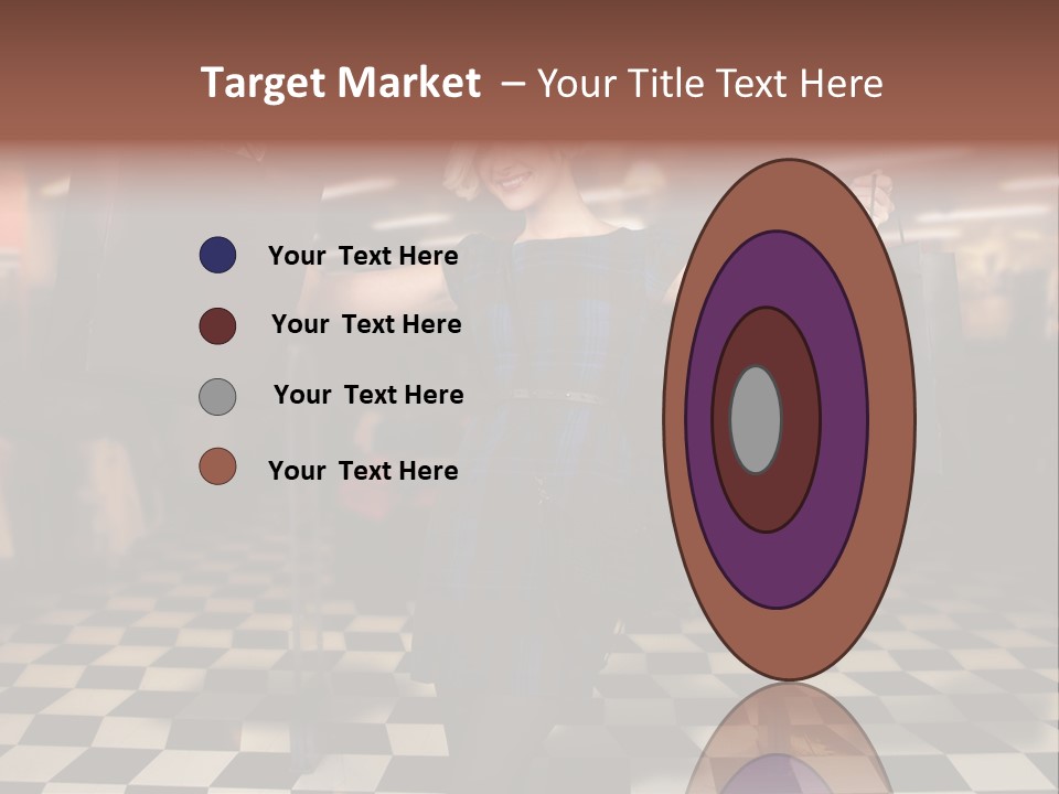 Look Consumerism Smiling PowerPoint Template