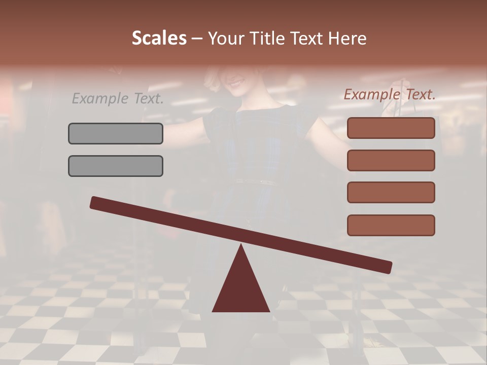 Look Consumerism Smiling PowerPoint Template