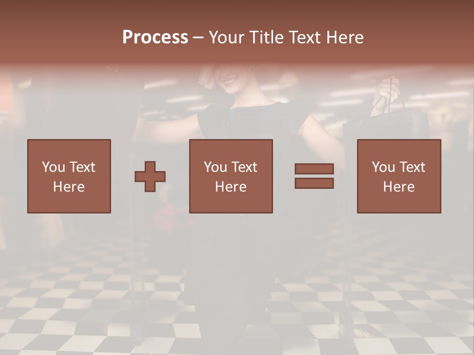 Look Consumerism Smiling PowerPoint Template
