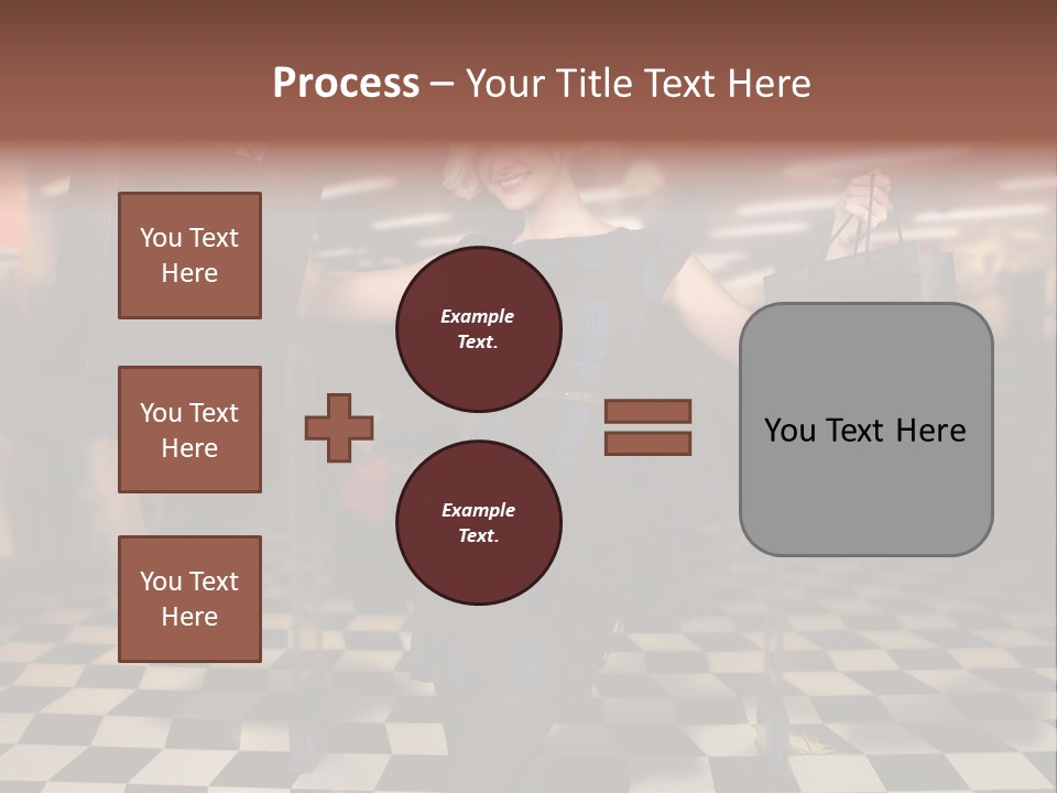Look Consumerism Smiling PowerPoint Template