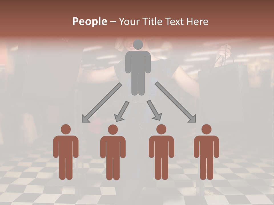 Look Consumerism Smiling PowerPoint Template