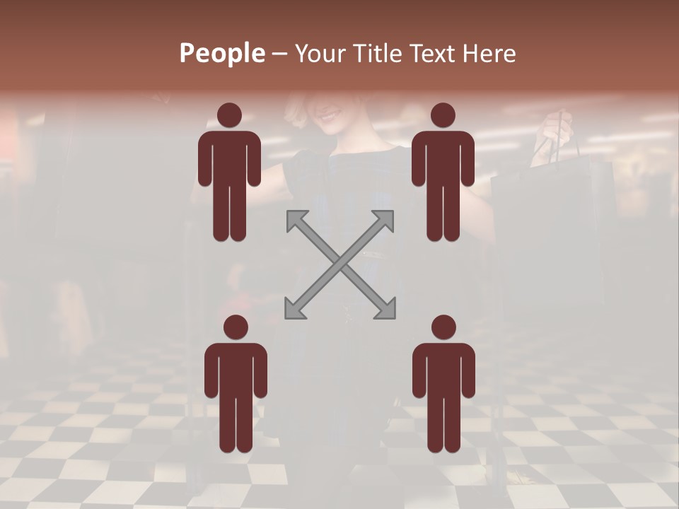 Look Consumerism Smiling PowerPoint Template