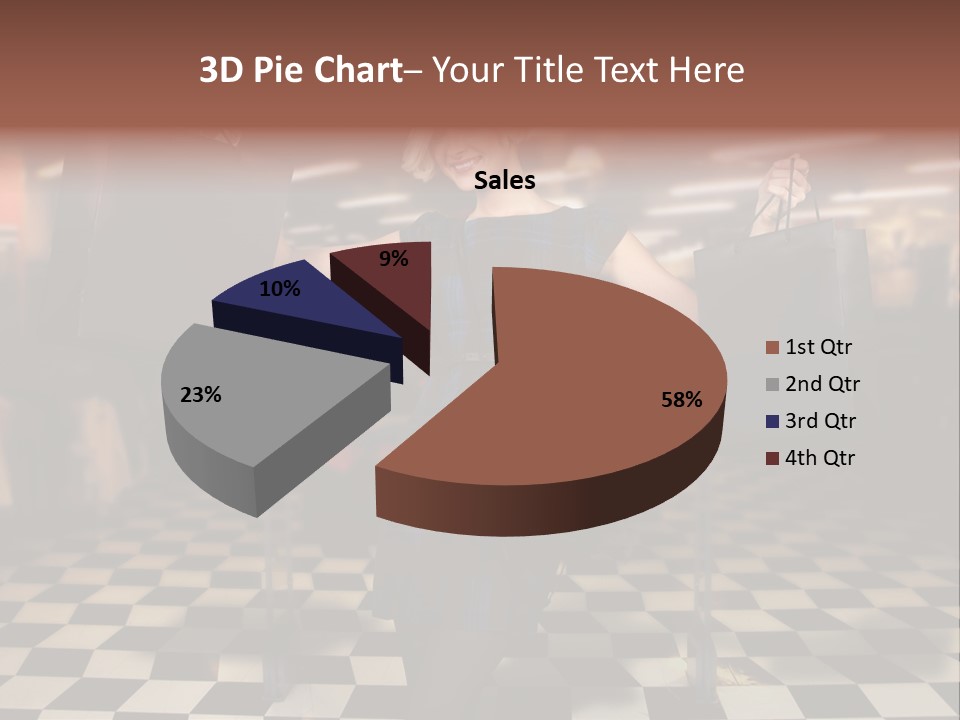 Look Consumerism Smiling PowerPoint Template