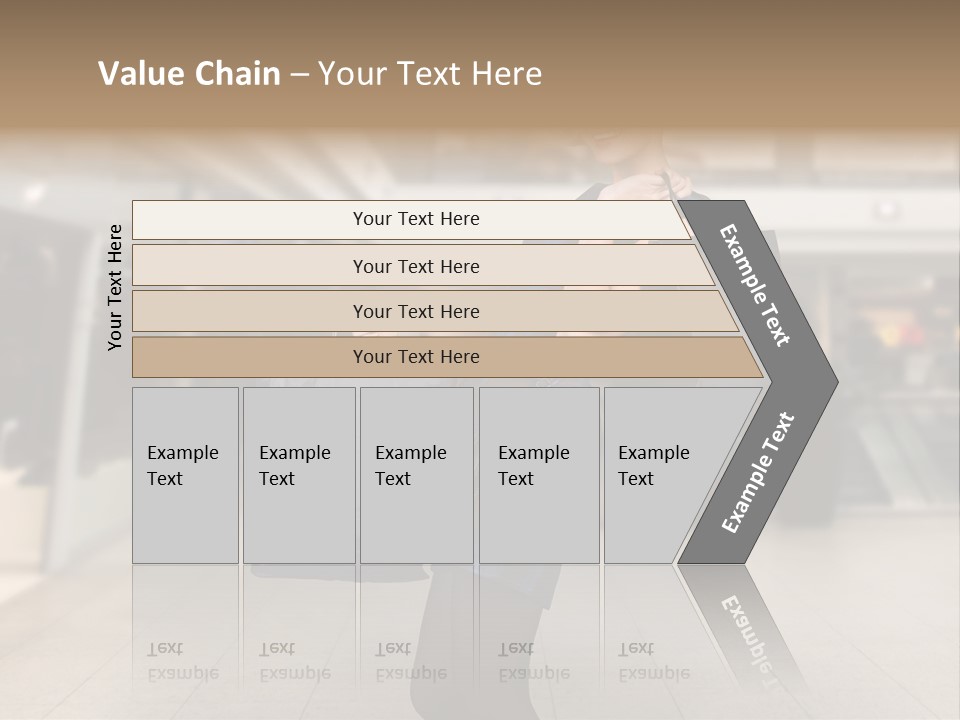 Shopper Stylish Hold PowerPoint Template