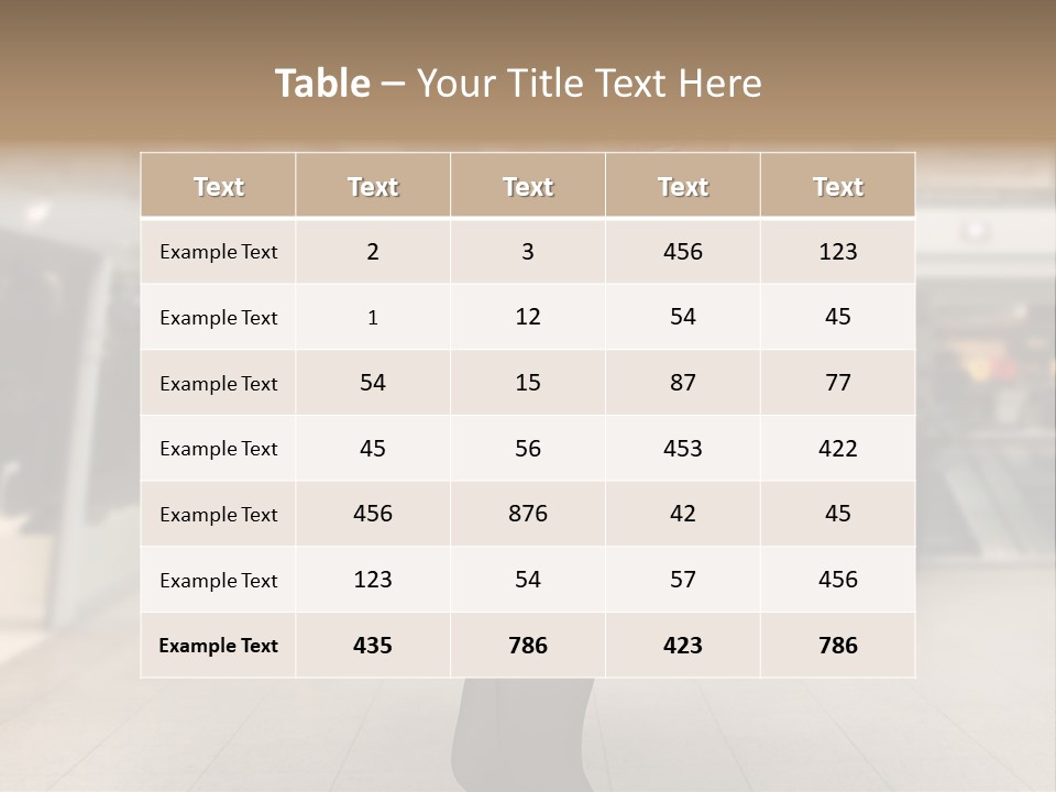 Shopper Stylish Hold PowerPoint Template
