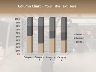 Shopper Stylish Hold PowerPoint Template