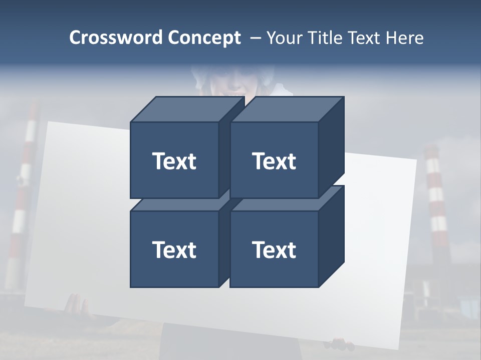 Attractive Outside Blank PowerPoint Template