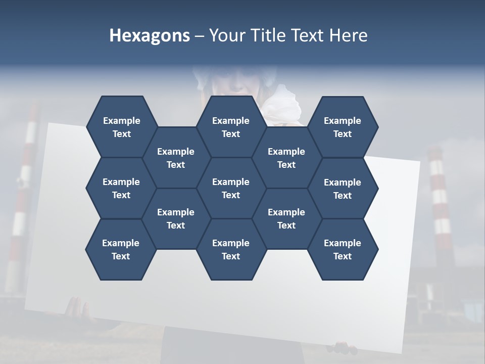 Attractive Outside Blank PowerPoint Template