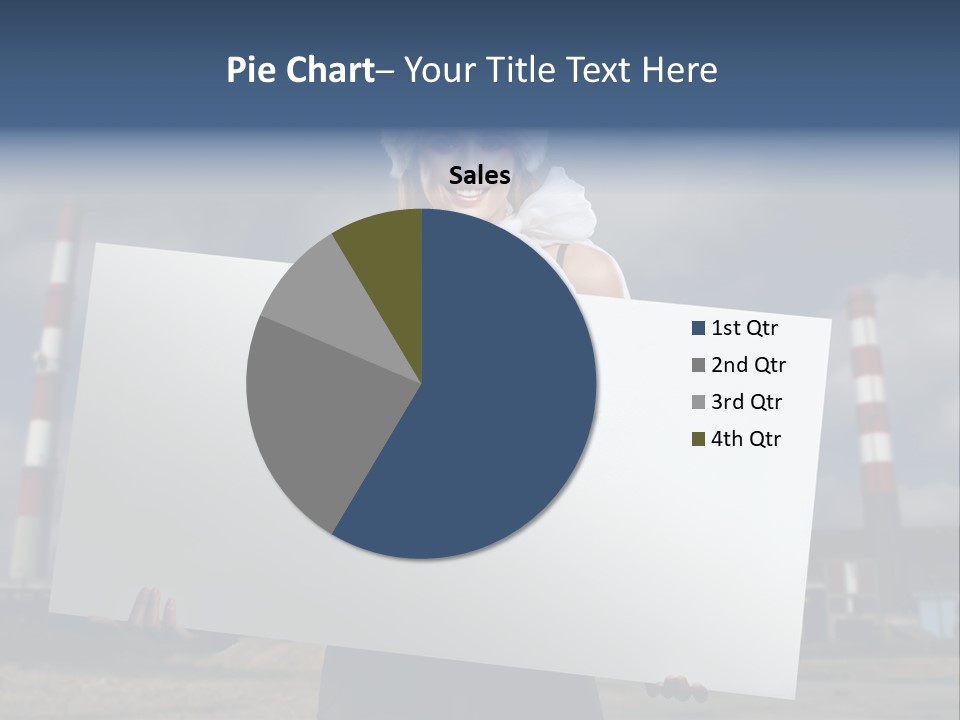 Attractive Outside Blank PowerPoint Template