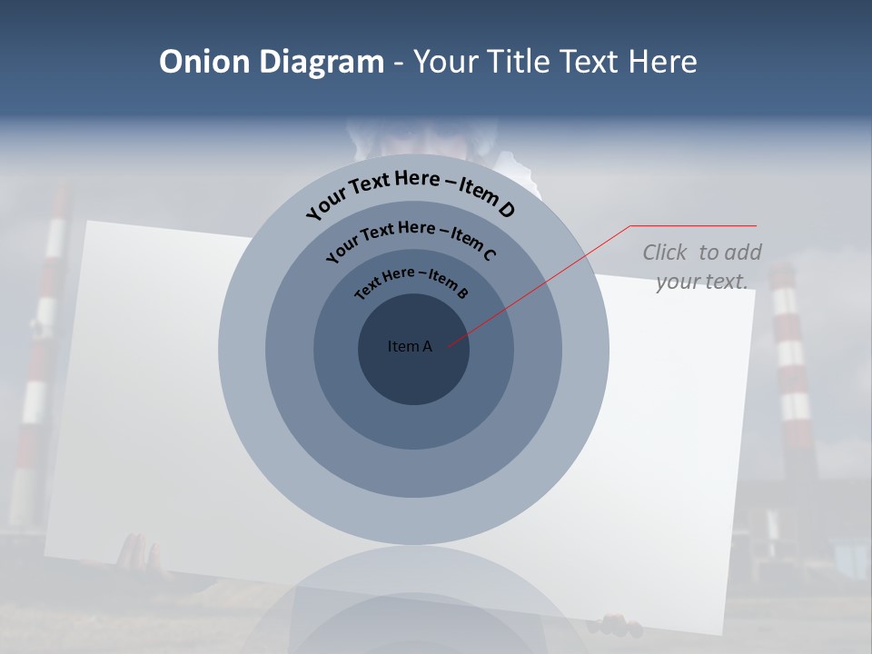 Attractive Outside Blank PowerPoint Template