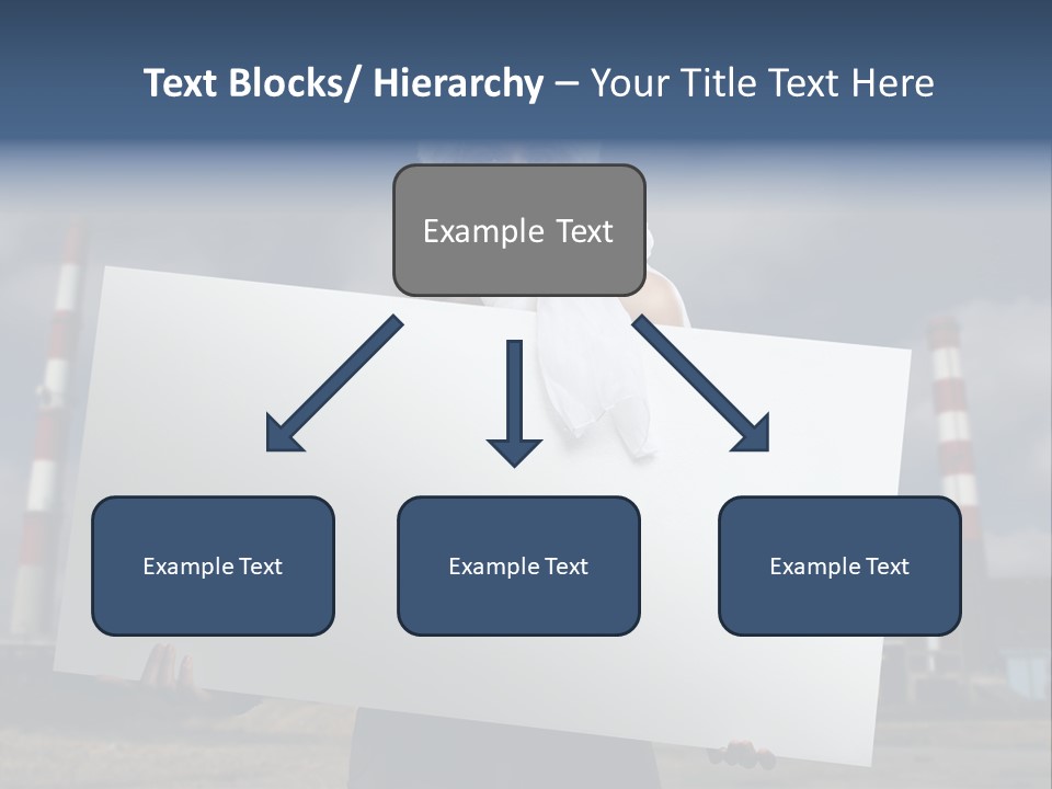 Attractive Outside Blank PowerPoint Template