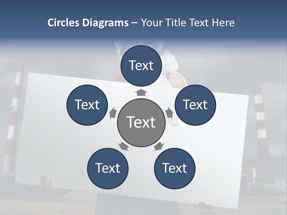 Attractive Outside Blank PowerPoint Template