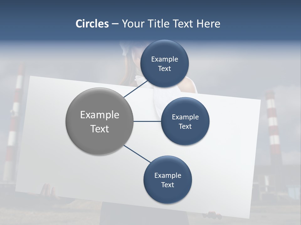Attractive Outside Blank PowerPoint Template