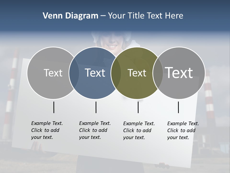 Attractive Outside Blank PowerPoint Template