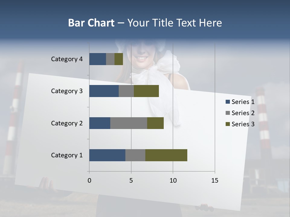 Attractive Outside Blank PowerPoint Template