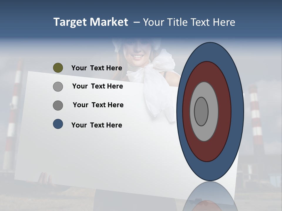 Attractive Outside Blank PowerPoint Template