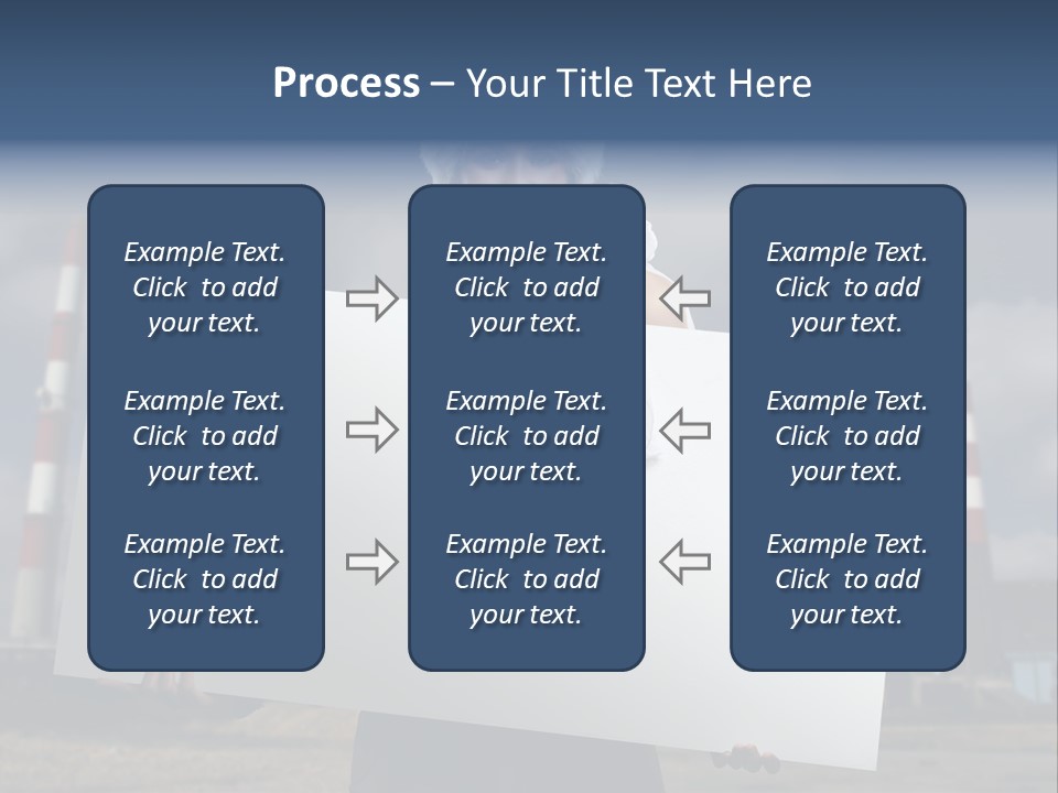 Attractive Outside Blank PowerPoint Template