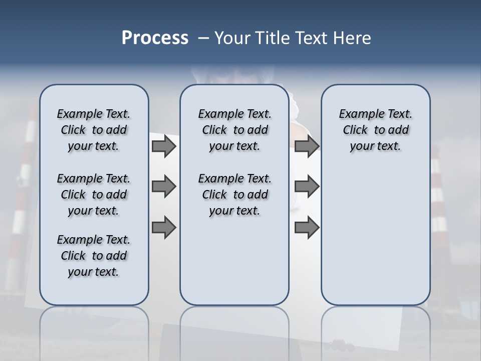 Attractive Outside Blank PowerPoint Template