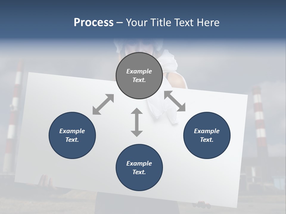 Attractive Outside Blank PowerPoint Template