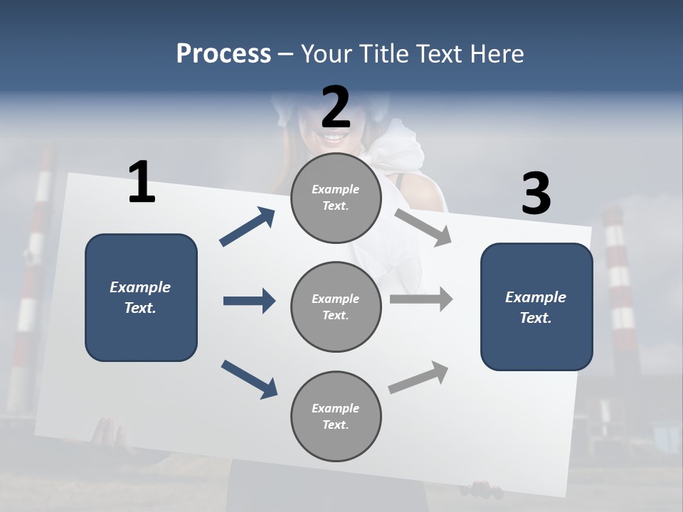 Attractive Outside Blank PowerPoint Template