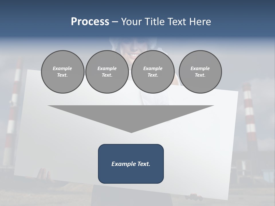 Attractive Outside Blank PowerPoint Template