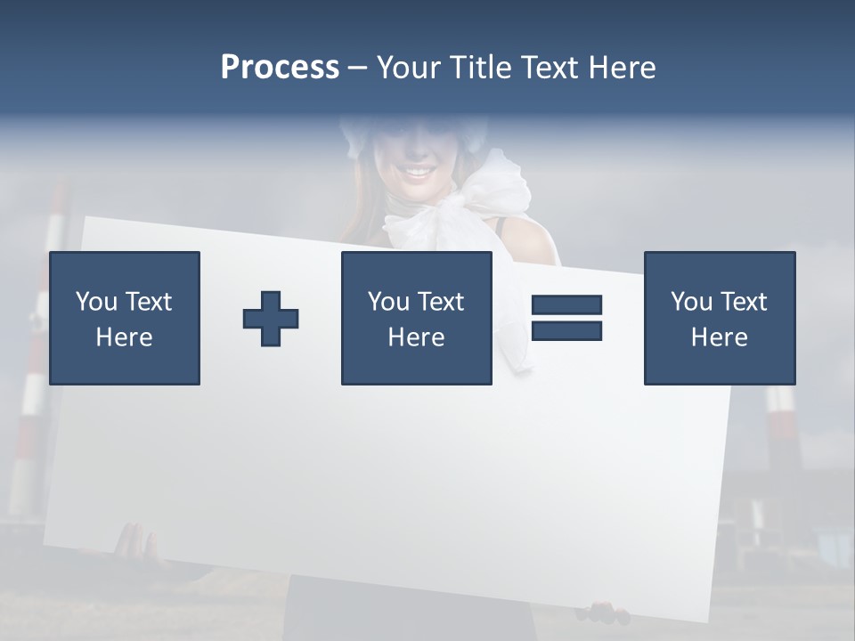 Attractive Outside Blank PowerPoint Template