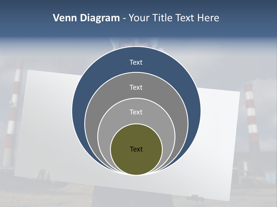 Attractive Outside Blank PowerPoint Template