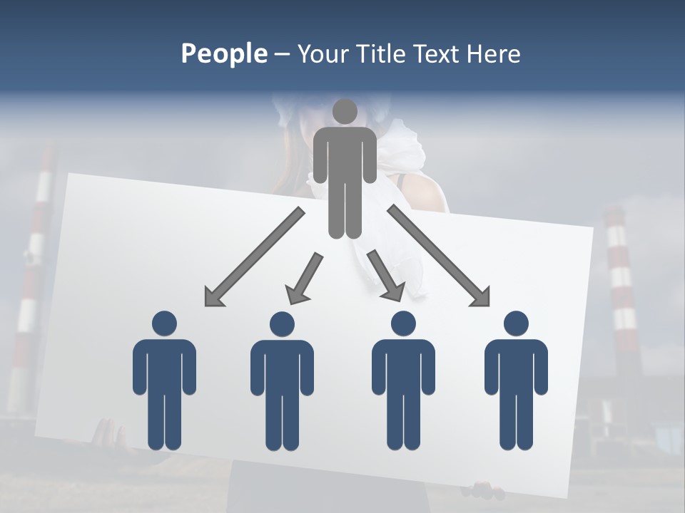 Attractive Outside Blank PowerPoint Template