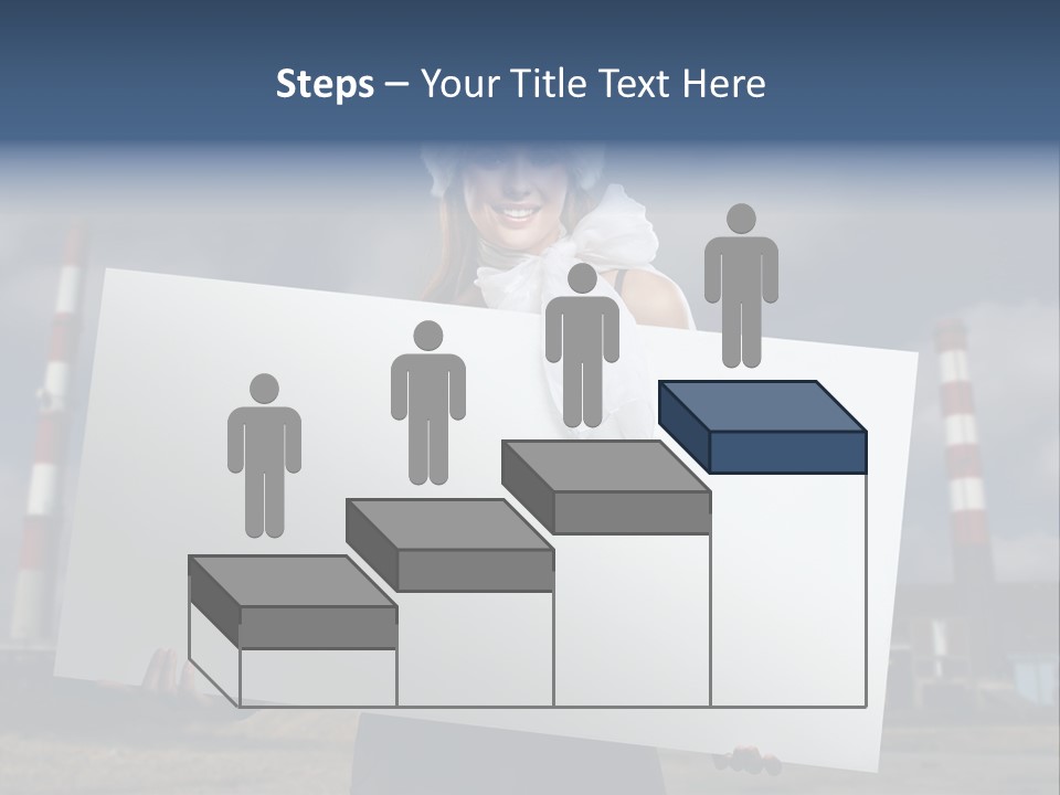 Attractive Outside Blank PowerPoint Template