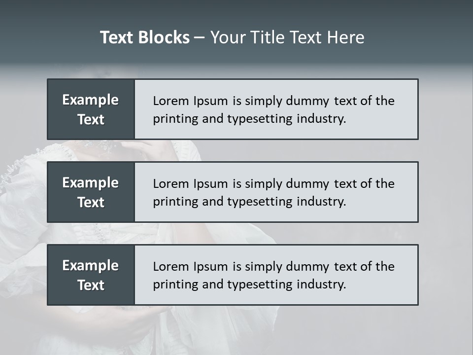 Nature Eyelash Women PowerPoint Template