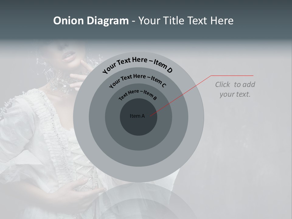 Nature Eyelash Women PowerPoint Template