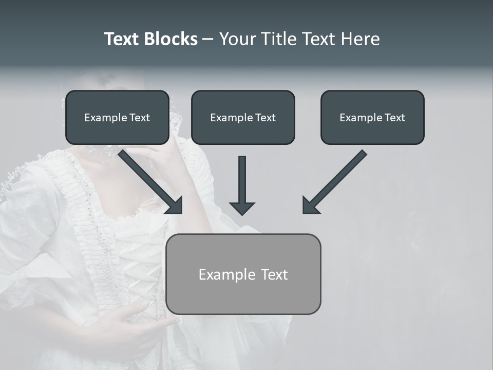 Nature Eyelash Women PowerPoint Template
