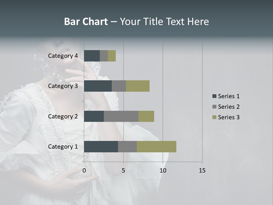 Nature Eyelash Women PowerPoint Template