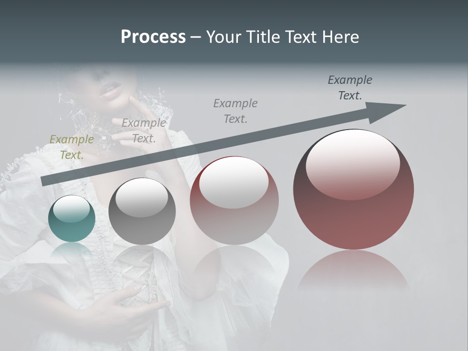 Nature Eyelash Women PowerPoint Template