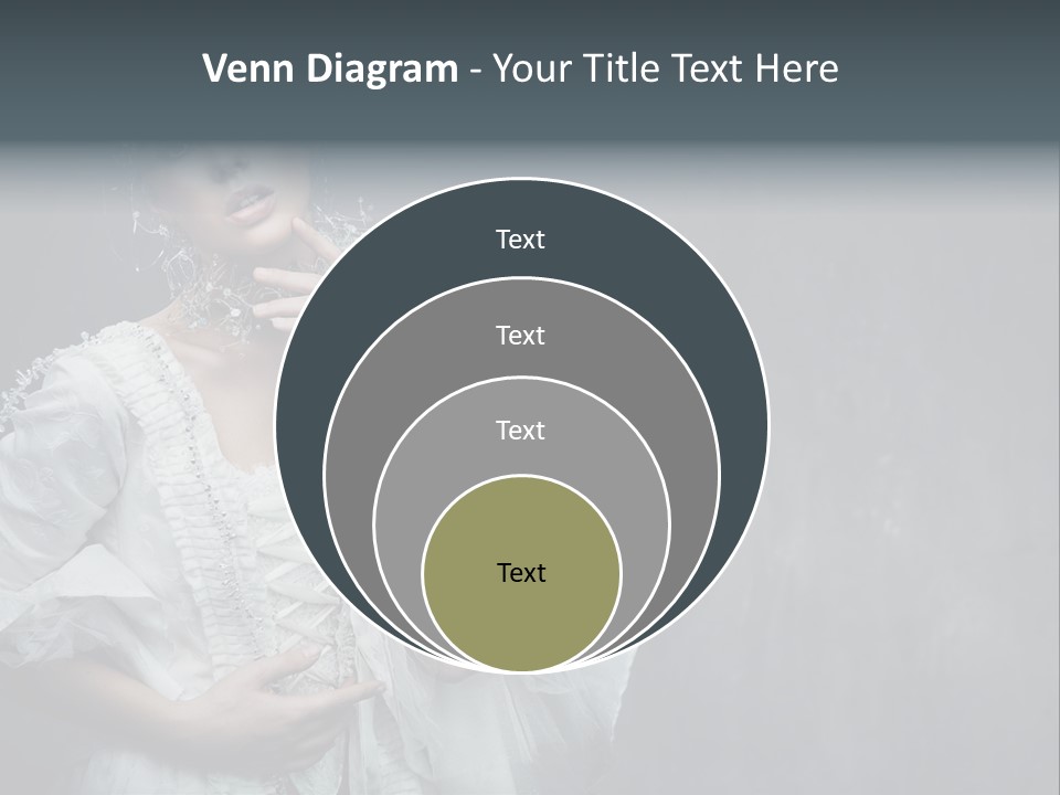 Nature Eyelash Women PowerPoint Template