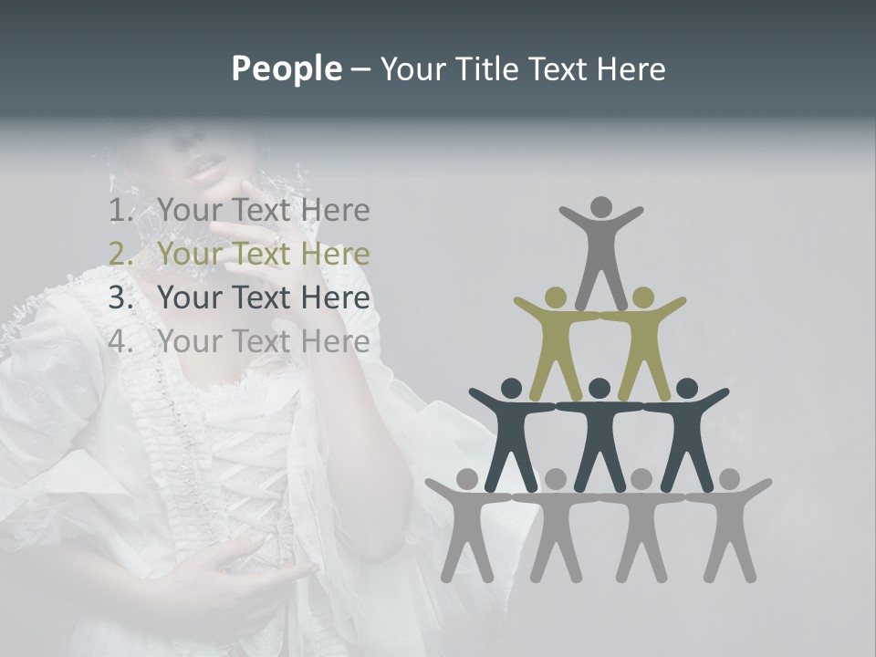 Nature Eyelash Women PowerPoint Template