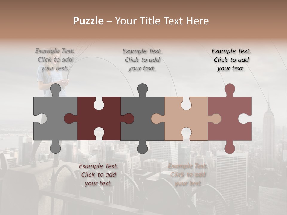 Business Altitude Phone PowerPoint Template