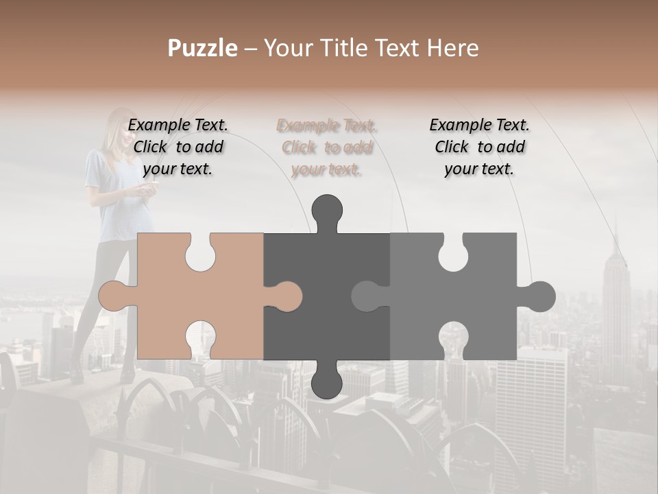 Business Altitude Phone PowerPoint Template