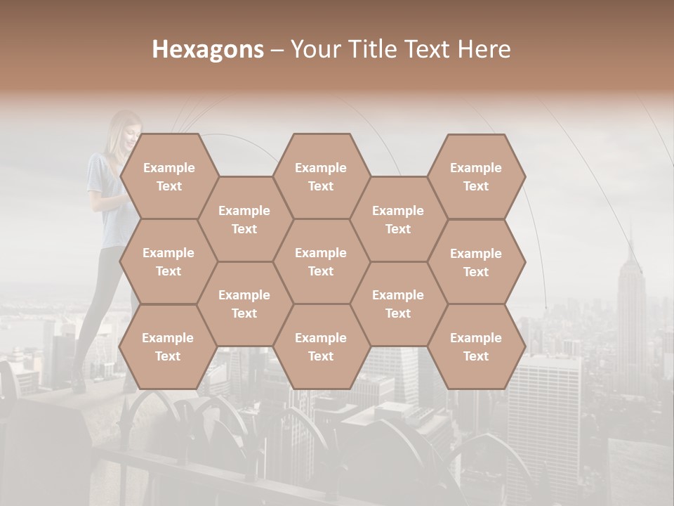 Business Altitude Phone PowerPoint Template