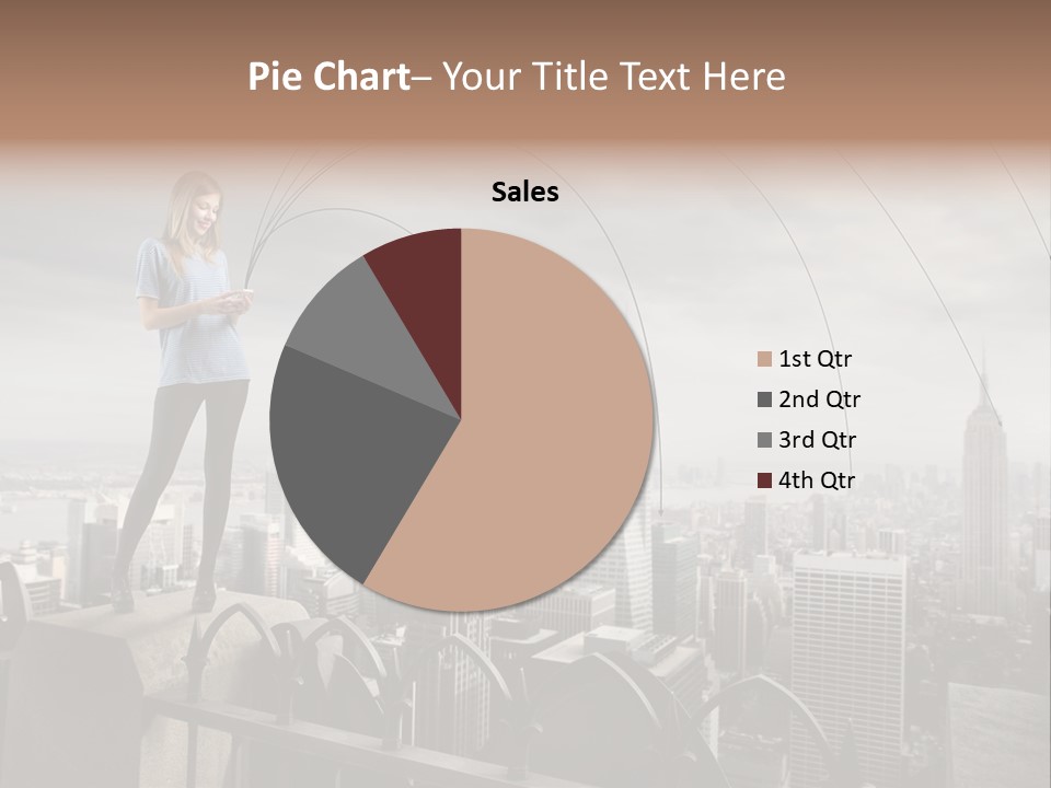 Business Altitude Phone PowerPoint Template