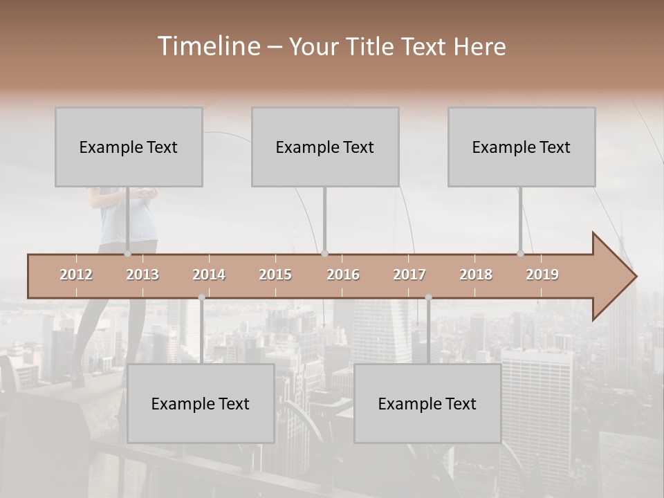Business Altitude Phone PowerPoint Template