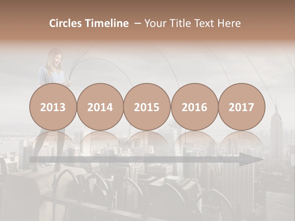 Business Altitude Phone PowerPoint Template