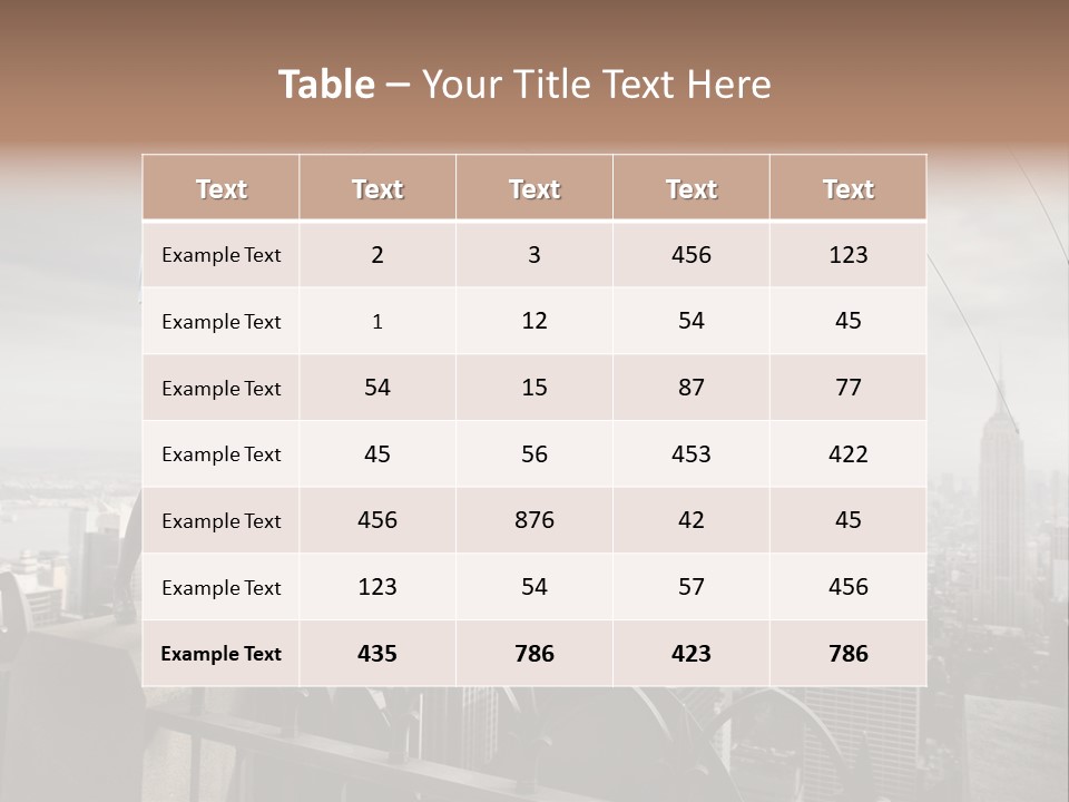Business Altitude Phone PowerPoint Template