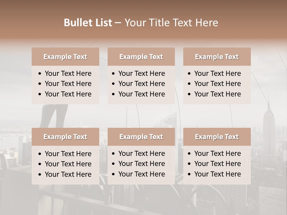 Business Altitude Phone PowerPoint Template