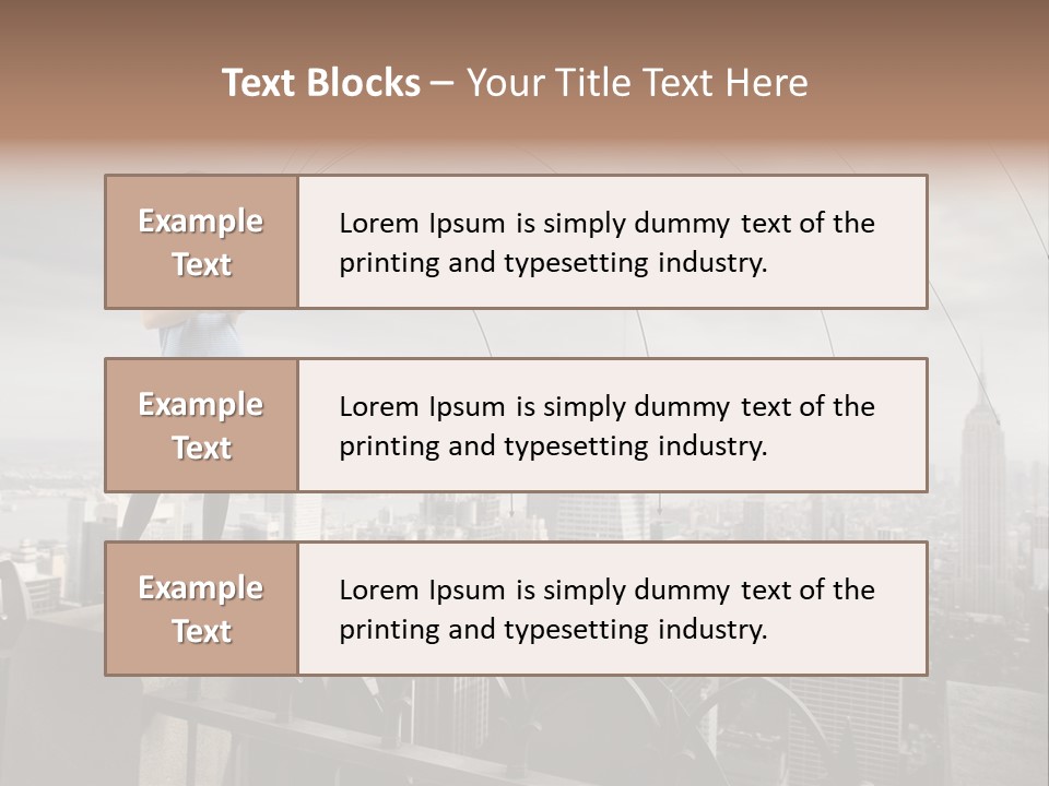 Business Altitude Phone PowerPoint Template