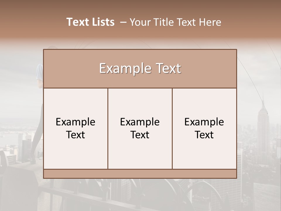 Business Altitude Phone PowerPoint Template